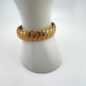 Elegant 14k Gold Plated Cuff Bracelet